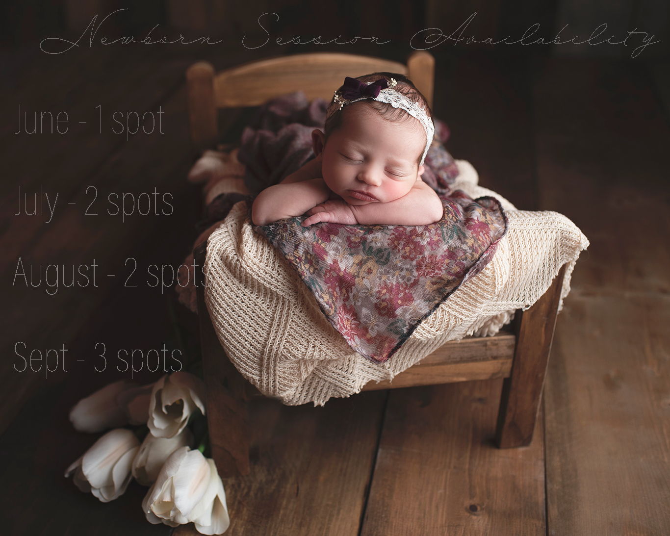 Newborn Photography Session Availability | Lebanon County Newborn Photography Studio | Lebanon, Pennsylvania