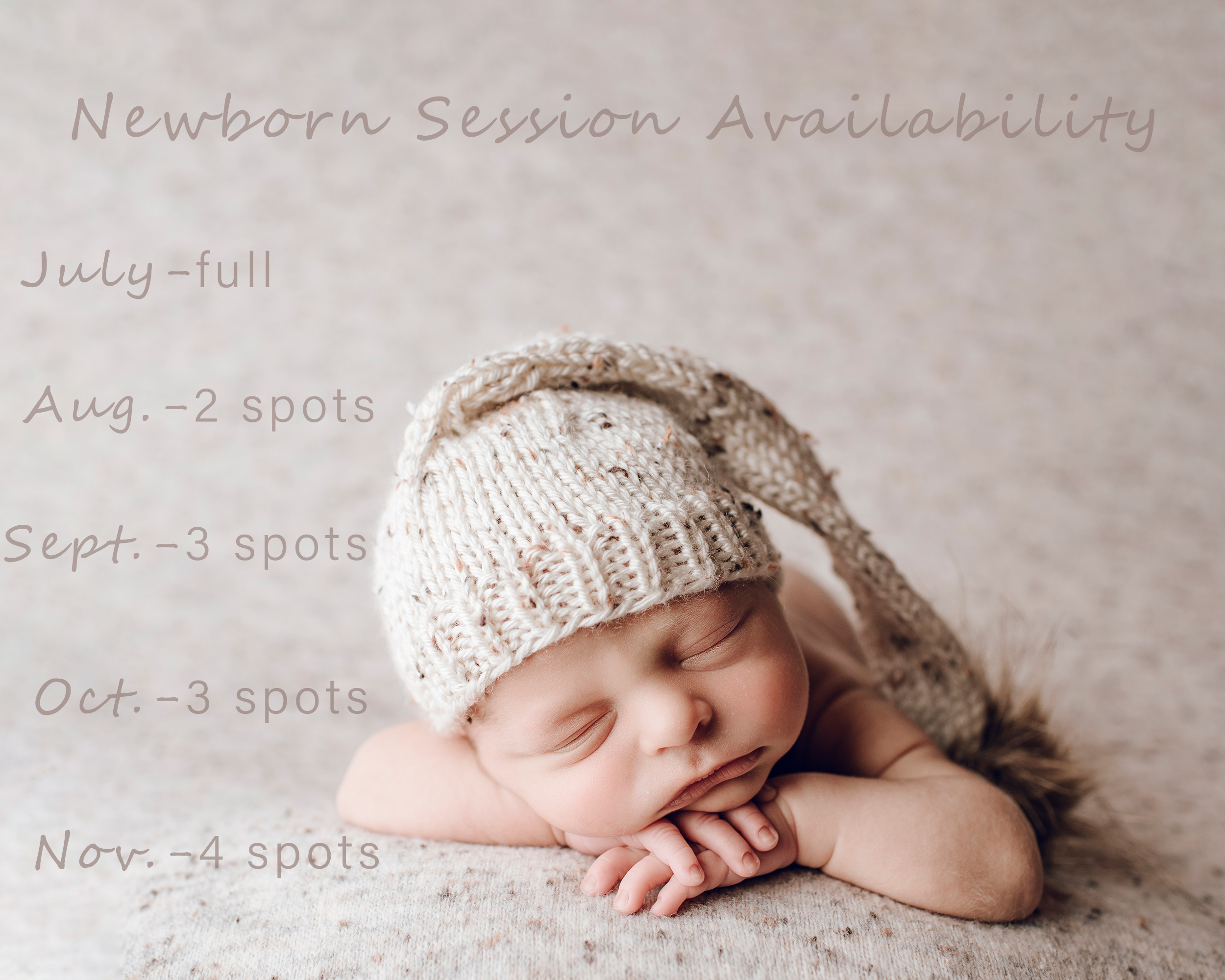Newborn Session Availability | Lebanon County Newborn Photography | Lebanon, Pa.